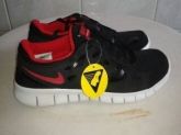 Nike Free Run 2 Preto E Vermelho.